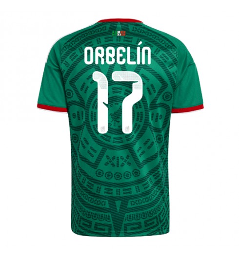 Mexiko Orbelin Pineda #17 Domácí Dres MS 2026 Krátký Rukáv Mexiko Orbelin Pineda #17 Domácí Dres MS 2026 Krátký Rukáv